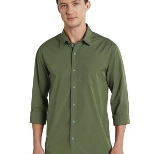 Symbol Premium Men's Casual Cotton Poplin Shirt (Regular Fit)